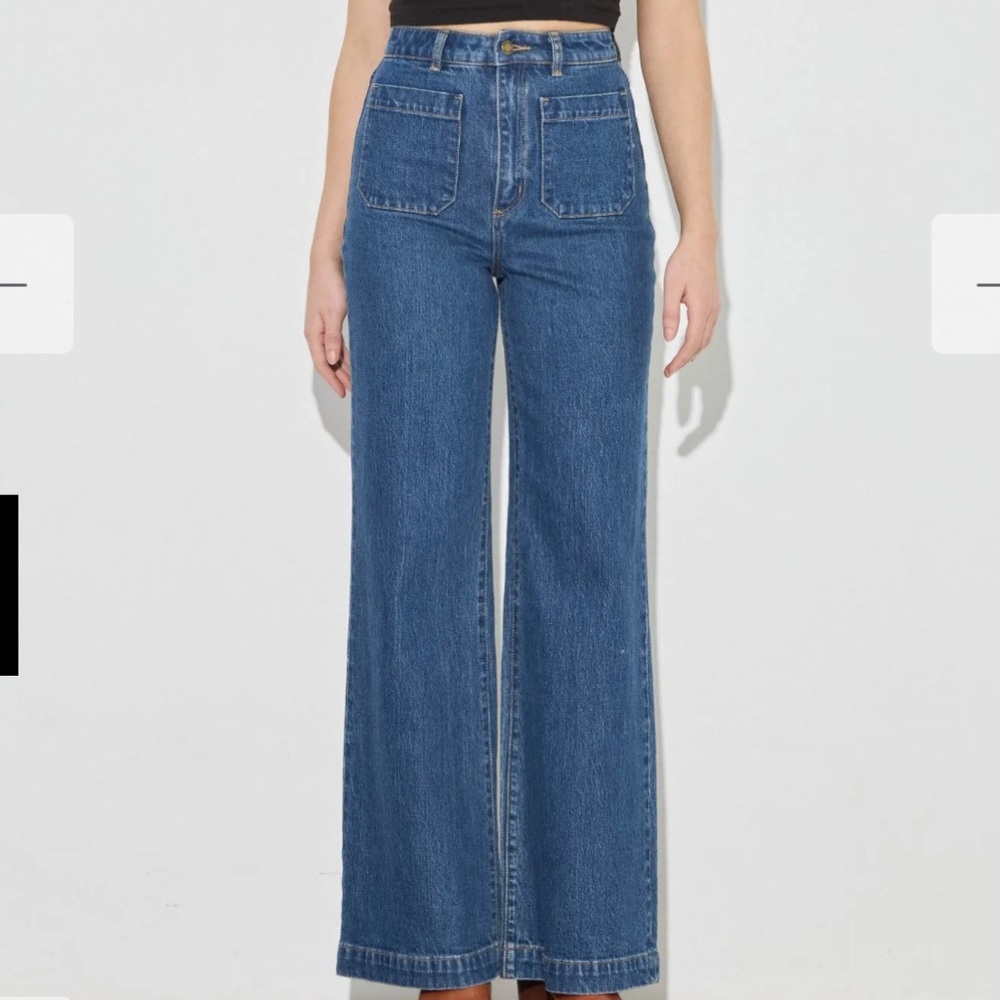ROLLA'S Blue Flare & Wide Leg Jeans